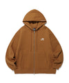 Nice Ghost Club 3STAR HALFTONE SYMBOL ZIP HOODIE [BROWN]