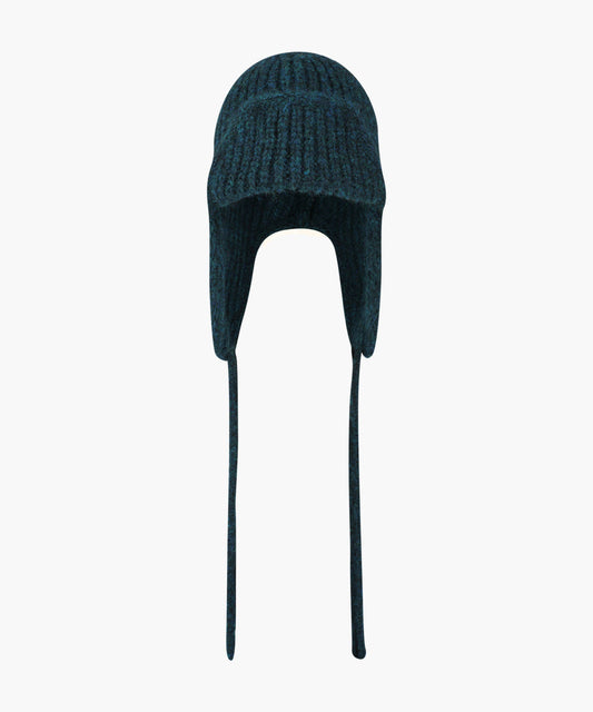 Marithé François Girbaud Classic Logo Earflap Beanie