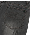 Nice Ghost Club Doodle Graphic Wide Jeans