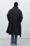 General Idea MAN Wool Blended Balmacaan Long Coat