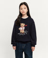 Marithé François Girbaud Kids Ski Bear Knit Pullover