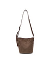 MLB Monogram Suede Bucket Bag