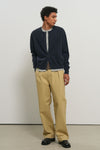 General Idea MAN Hand Stitch Layered Cardigan
