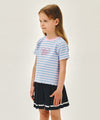 Marithé François Girbaud Kids W Stripe Tee