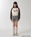 Mahagrid Department Star Crop Hoodie