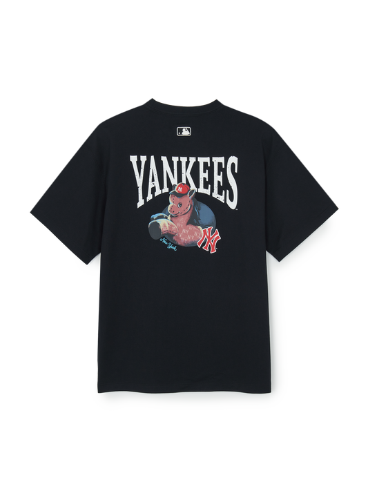 MLB New Year Horse Back Graphic T-shirt