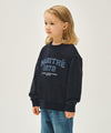 Marithé François Girbaud Kids Denim Applique Sweatshirt