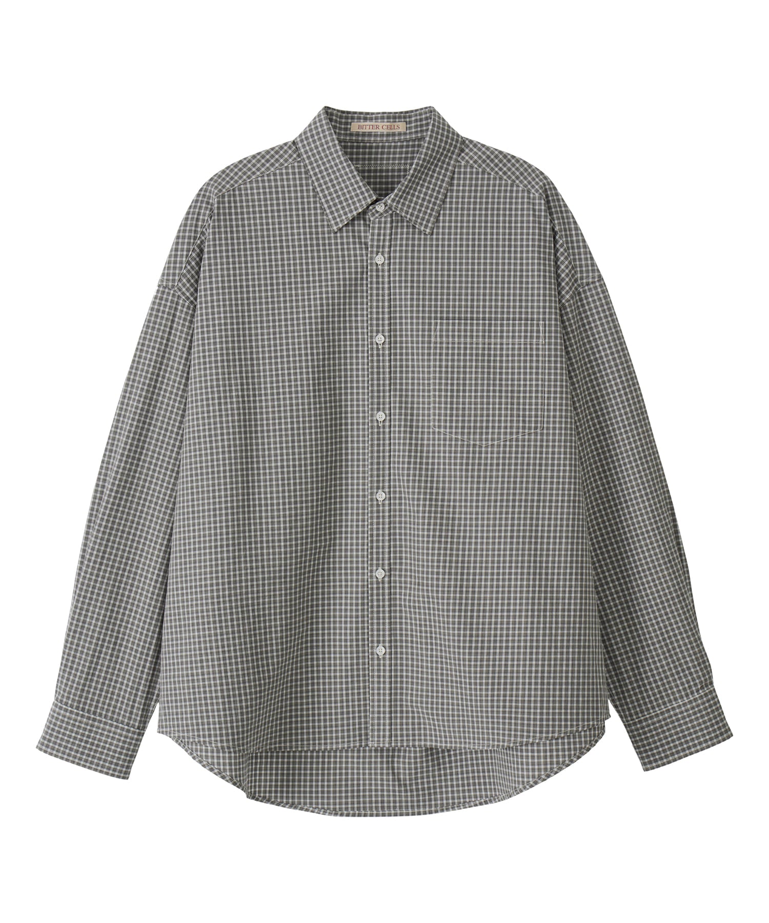 Bitter Cells Oversized Connie Check Shirt