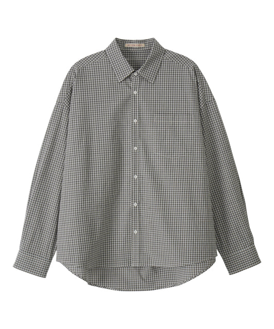 Bitter Cells Oversized Connie Check Shirt