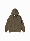 ADLV BASIC AC BEAR HOODIE ZIP UP