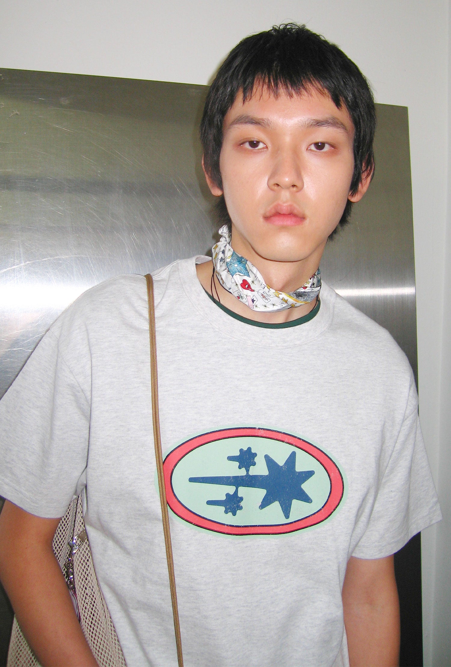 Nice Ghost Club Oval 3 Star Logo Tee