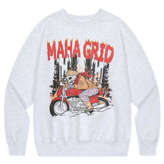 Mahagrid Skeleton Rider Sweatshirt