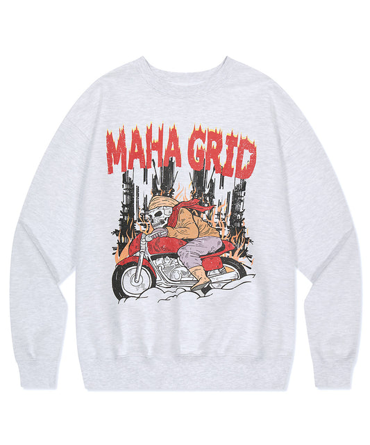Mahagrid Skeleton Rider Sweatshirt
