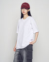 ADLV Glitter Point Basic Logo Short Sleeve T-Shirt