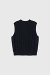 General Idea MAN Classic Crew Neck Knit Vest