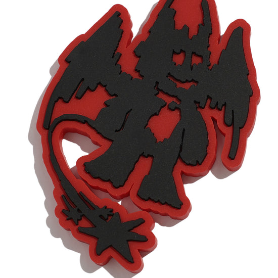 Nice Ghost Club Crayon Devil Key Chain [Red]