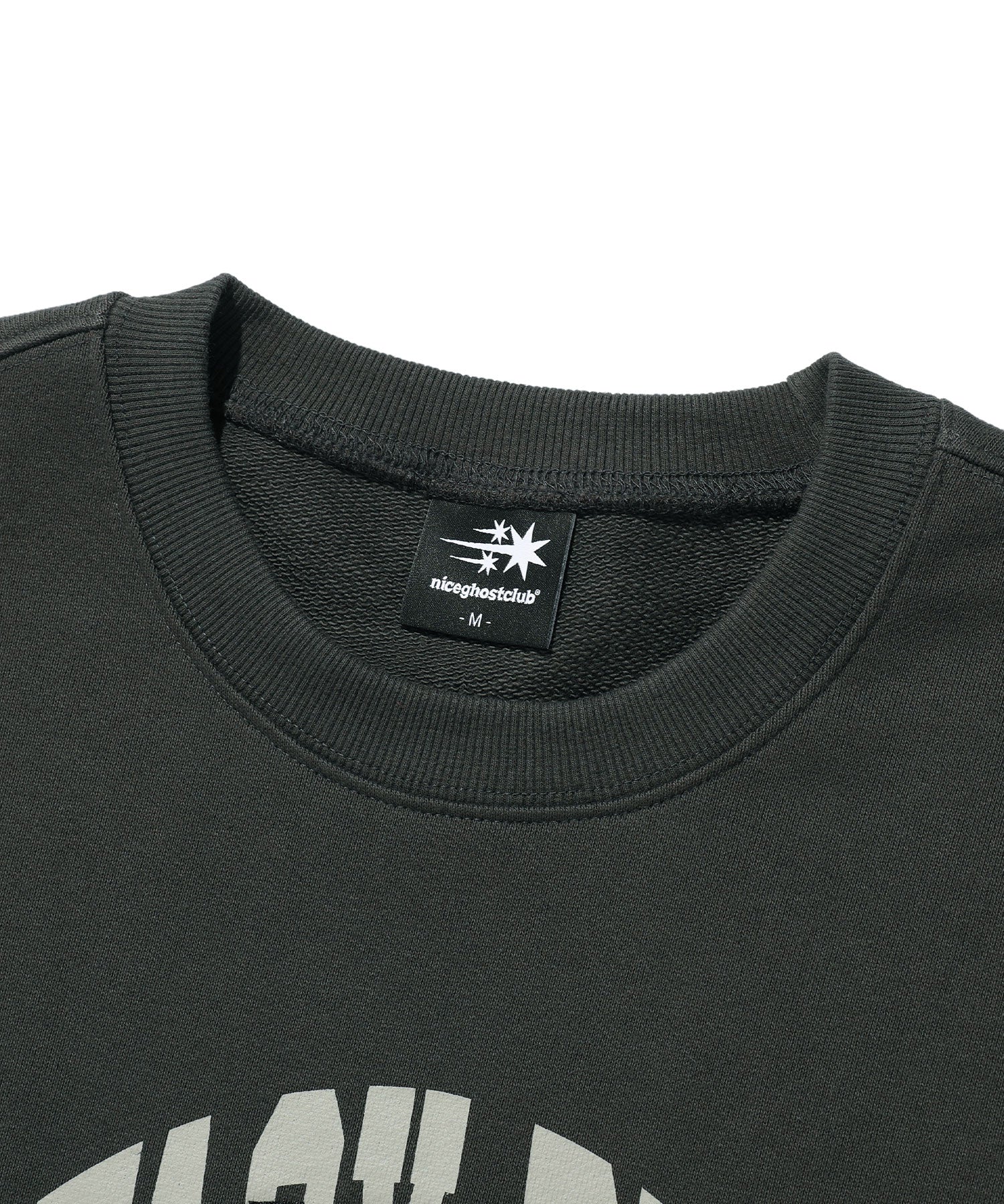 Nice Ghost Club Fantasy Dream Applique Sweatshirt