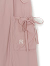 MLB Women's GORPCORE Super Light Weight Ribbon Cargo Semi Wide Pants