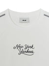 MLB Women's Sportive Track Crop T-Shirts