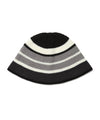Cavish Striped Knit Bucket Hat