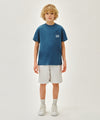 Marithé François Girbaud [6/16 Pre-Order] Kids Doodle Classic Logo Pocket Point Tee White
