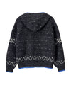 Bitter Cells Snowy Hood Cardigan