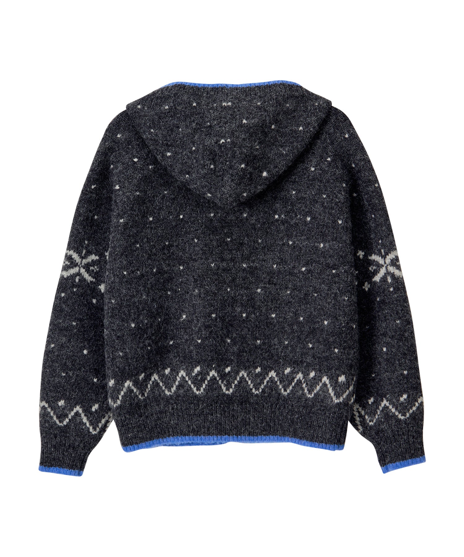 Bitter Cells Snowy Hood Cardigan