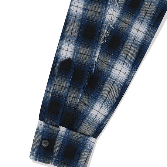 Mahagrid Raw Cut Ombre Shirt