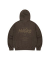 Mahagrid Slash Logo Pigment Zip Up Hoodie