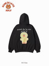 ADLV Basic Logo with Line Friends Zip-Up Hoodie