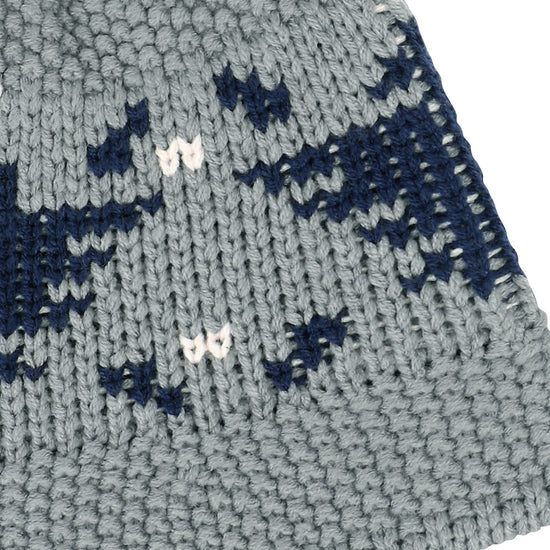 Mahagrid Eagle Knit Bucket Hat