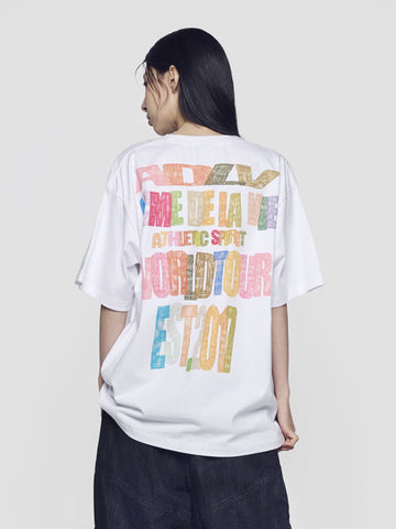 ADLV Crayon Drawing Logo Short Sleeve T-Shirt