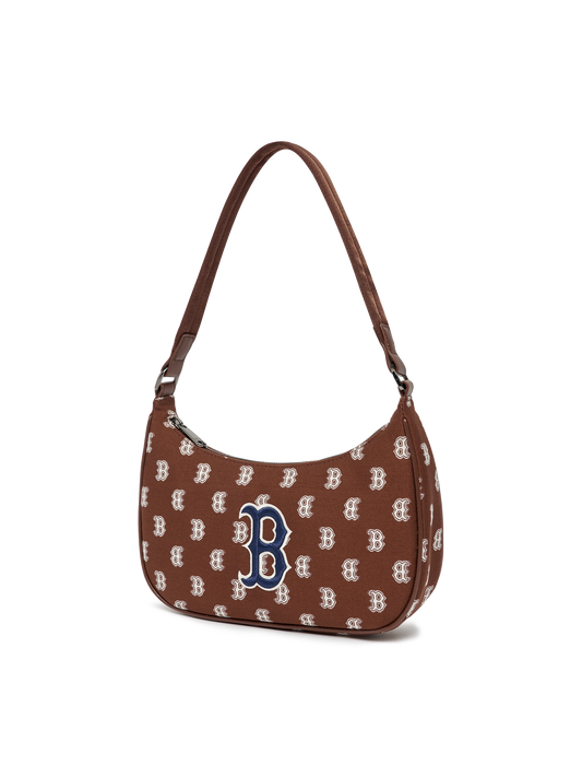 MLB Classic Monogram Jacquard Hobo Bag