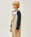 Marithé François Girbaud Kids Bear Raglan Long Sleeve Tee