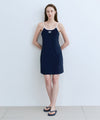 Marithé François Girbaud MOUVEMENT W SLEEVELESS TERRY DRESS sky blue