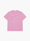ADLV APPLIQUE LOGO PIGMENT SHORT SLEEVE T-SHIRT
