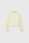 General Idea WOMAN Summer Sheer Layered Blouson Shirt