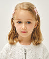 Marithé François Girbaud Kids W Ribbon Hair Pin 2-Pack Light Pink