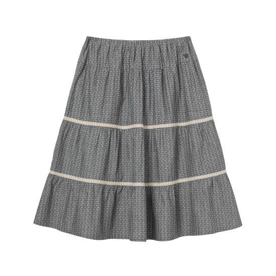 AEAE Pattern Tiered Skirt