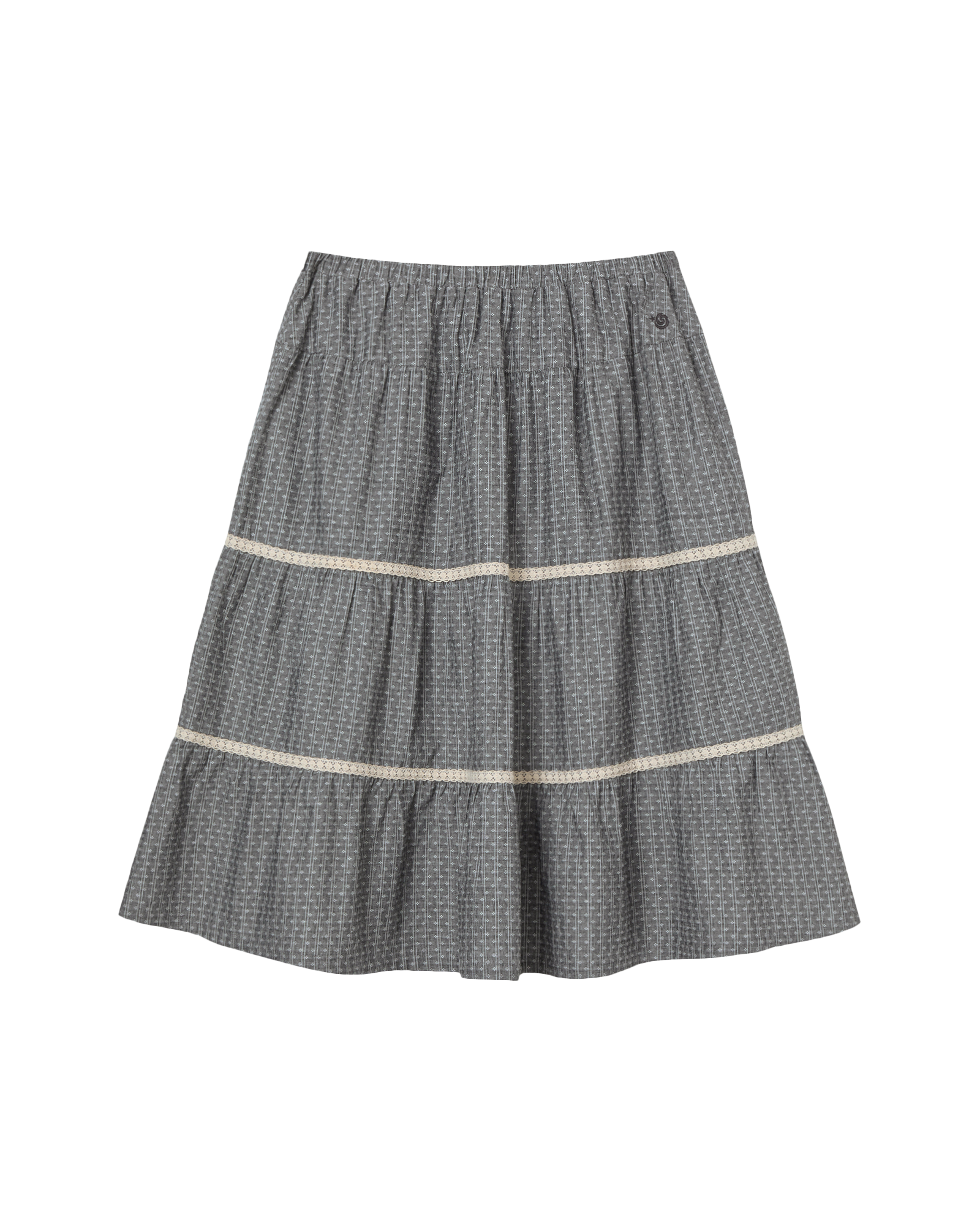 AEAE Pattern Tiered Skirt