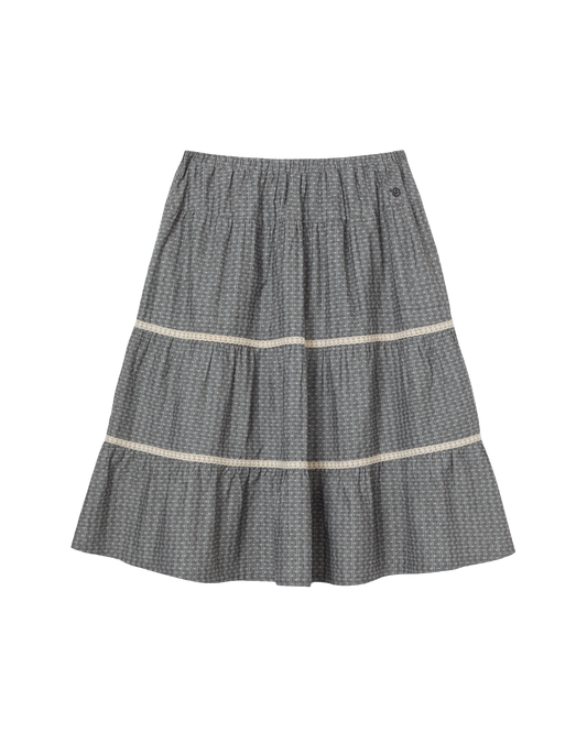AEAE Pattern Tiered Skirt