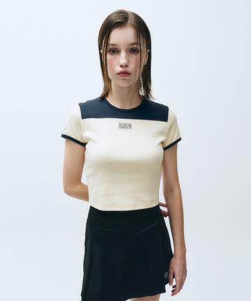 Marithé François Girbaud MOUVEMENT W SLIM RINGER TEE