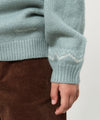 Marithé François Girbaud KIDS NORDIC KNIT PULLOVER MINT