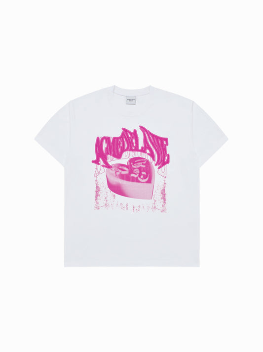 ADLV Metal Symbol Cake Artwork Short Sleeve T-Shirt