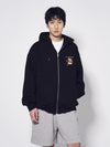 ADLV AC Bear Donut Baby Face Zip-Up Hoodie