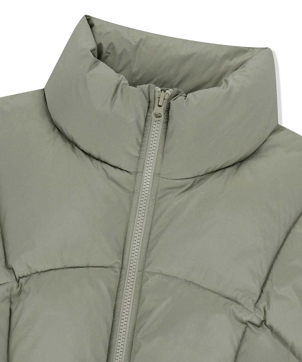 Mahagrid Curved Duckdown Parka [Khaki]
