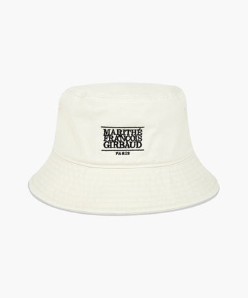 Marithé François Girbaud CLASSIC LOGO BUCKET HAT