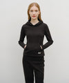 Marithé François Girbaud W Basic Hoodie Long Sleeve