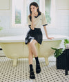 Marithé François Girbaud W COTTON CARGO MINI SKIRT