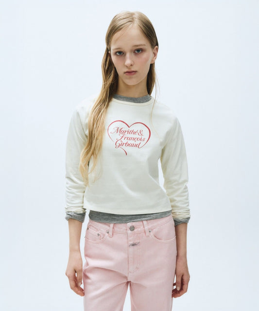 Marithé François Girbaud W Crop Long Sleeve